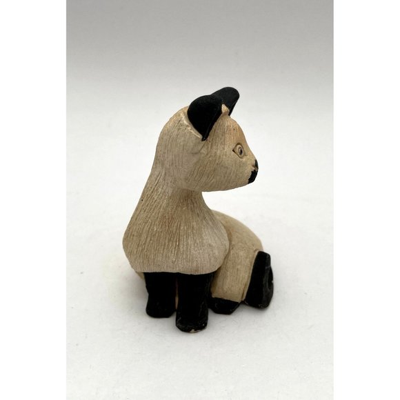 Retired Rinconada Classic Sitting Siamese Cat Figurine #90 - Picture 4 of 5